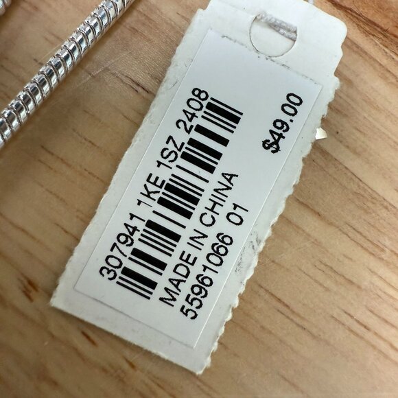 Silver-Tone Double-Layer Knot Necklace By J. Jill - Picture 5 of 9